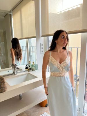 Camisón Oliva largo