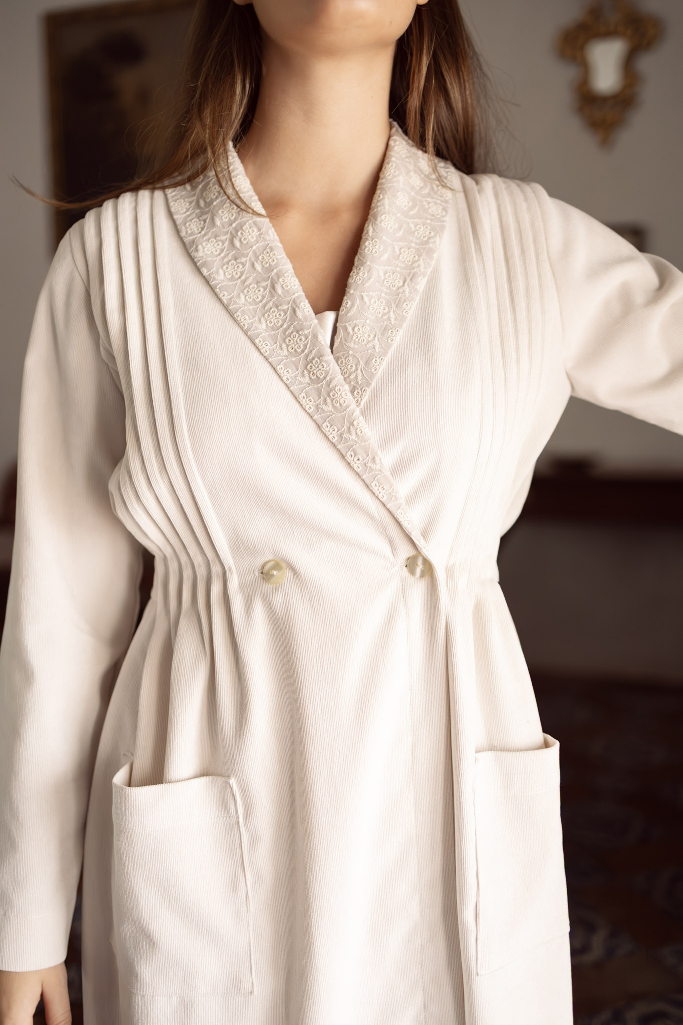 Bata Mónaco pana - Imagen 2