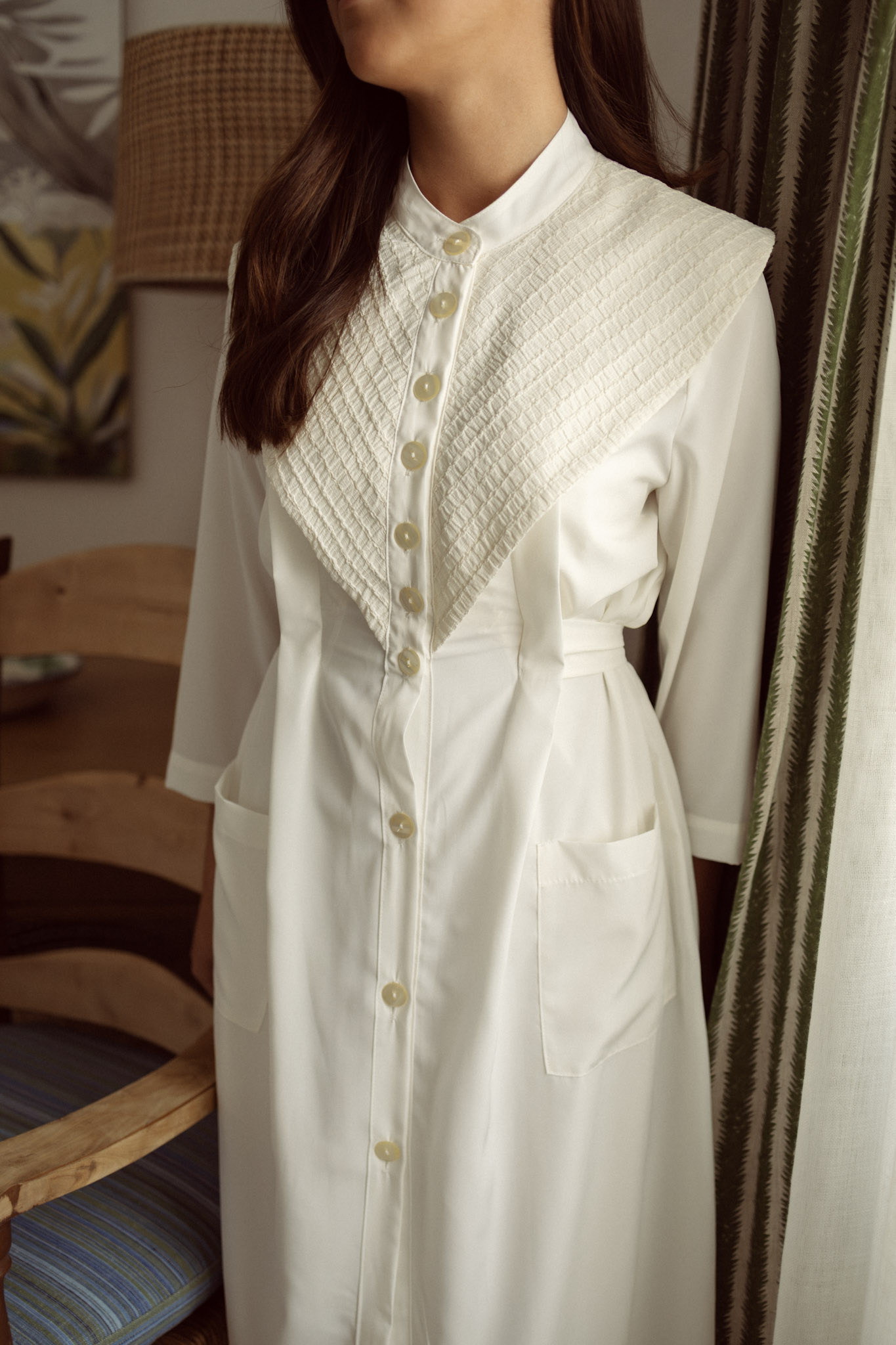 Bata Blanca bambula - Imagen 2